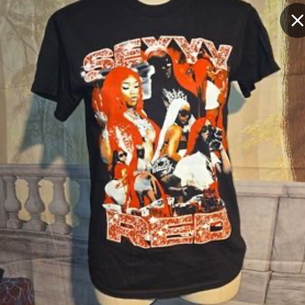 OBO- New Black Graphic T-Shirt